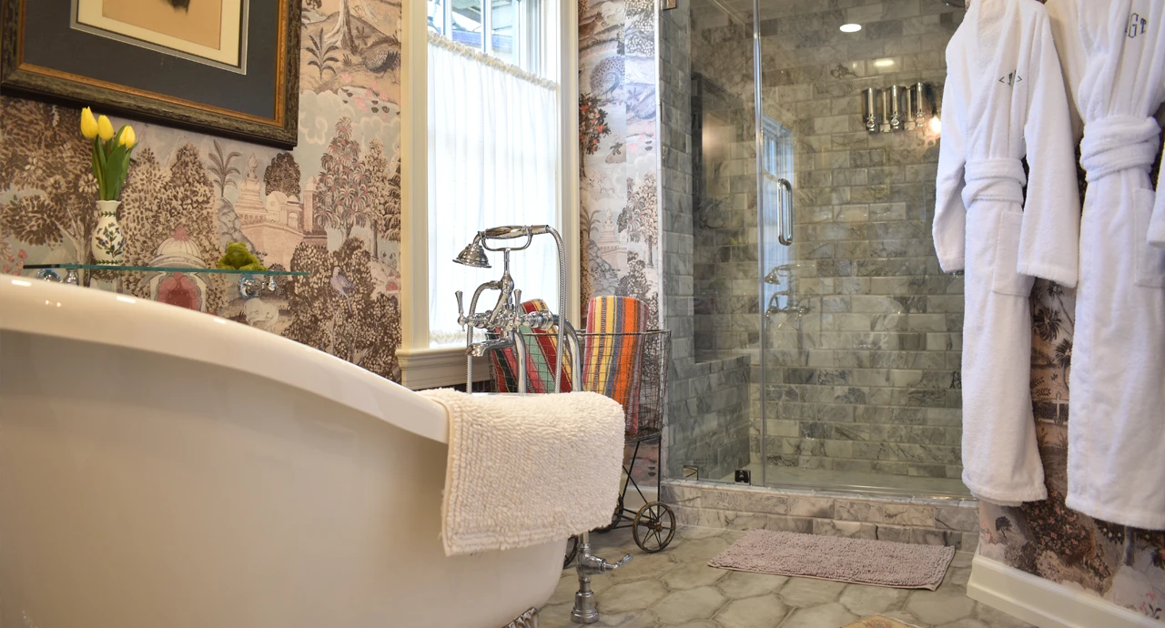 Experience the West Wing Suite at the Timbrook Guesthouse