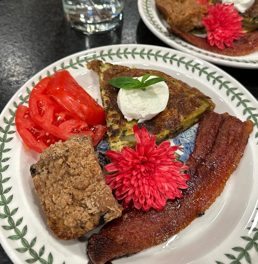 Signature Breakfasts at the Timbrook Guesthouse